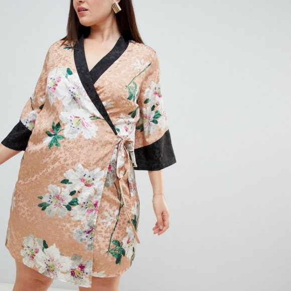 ASOS Curve Dresses & Skirts - ASOS Curve Wrap Dress